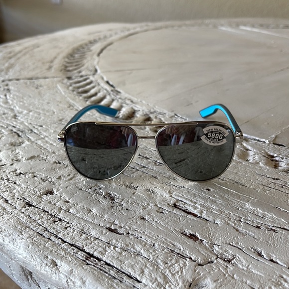Costa Shiny Silver Mirror polarized sunglasses - Picture 11 of 15